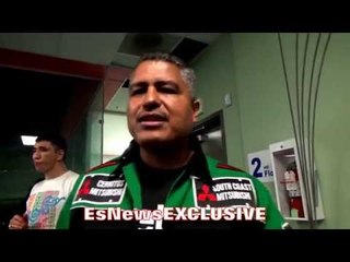Robert Garcia Full Interview - on molina win canelo esnews boxing
