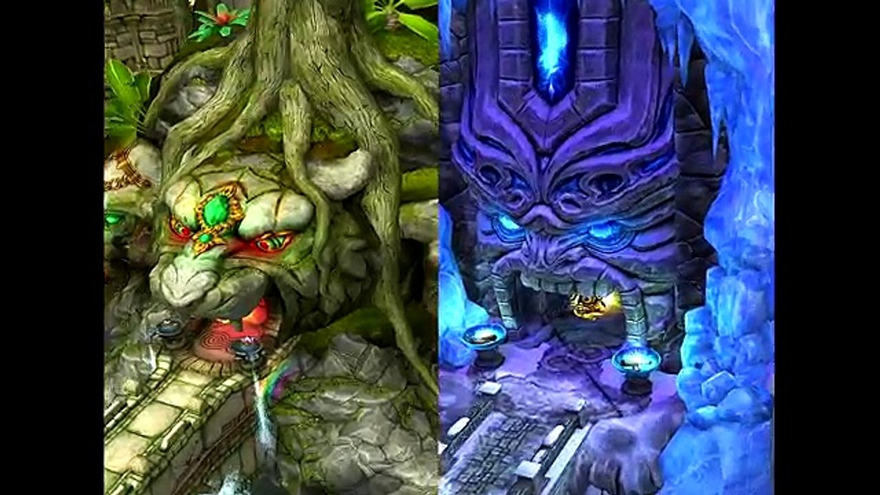 Temple Run 2 Lost Jungle VS Frozen Shadows Android iPad iOS Gameplay HD | DroidCheat | Android Gameplay HD