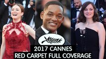 70th Cannes Film Festival Red Carpet | Marion Cotillard, Will Smith | 2017 Cannes Film Festival