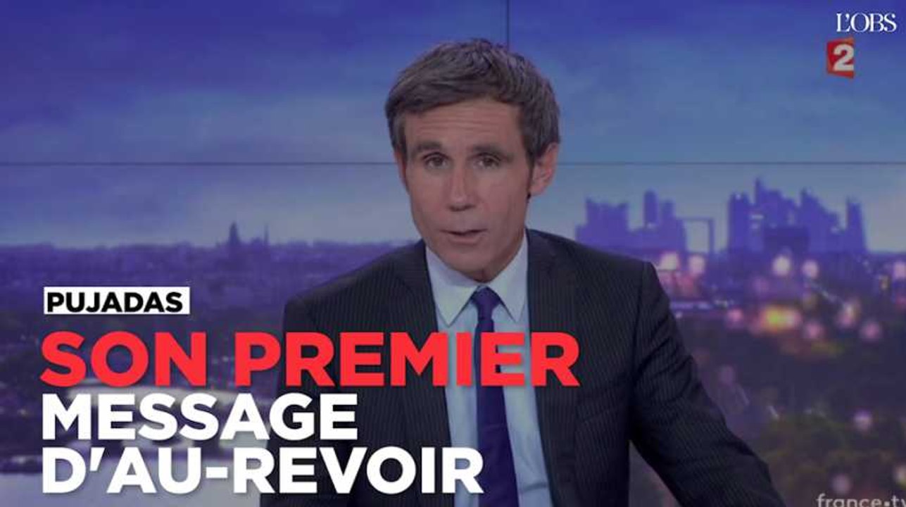 Pujadas écarté du JT de France 2 : il remercie ses téléspectateurs