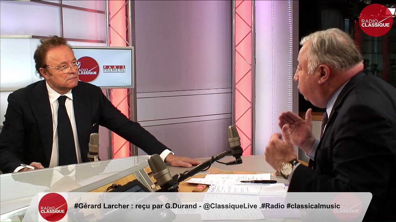"Le choix des électeurs nécessite que nous refondions ce qui nous rassemble" Gérard Larcher (18/05/2017)