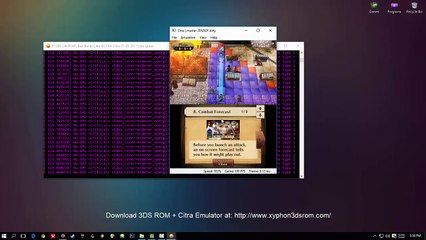 Fire Emblem Awakening CITRA PC Gameplay WIN10 720P