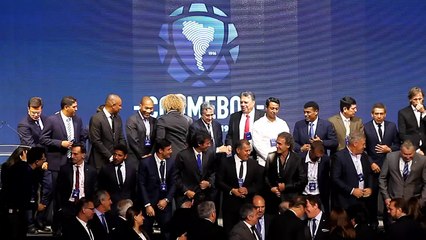 Figuras buscan fortalecer por primera vez el fútbol sudamericano