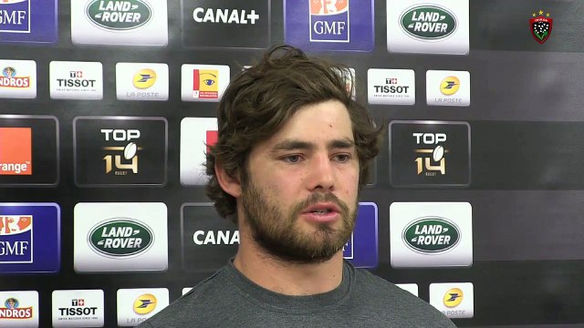 Avant-match Toulon/Castres : Liam Gill