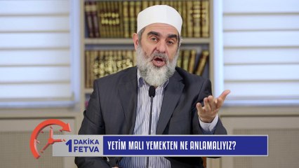 416) Yetim malı yemekten ne anlamalıyız?/Birfetva - Nureddin YILDIZ