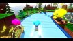 Невероятные Цветные Халки гонки с мигалкой, интересный мультик игра для детей -