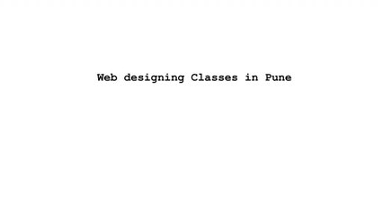Web designing Classes in Pune