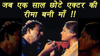 Reema Lagoo was just ONE YEAR older than Sanjay Dutt, still played his mother | FilmiBeat