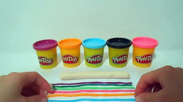 Learn Colors Kids Play-Doh Lollipops Superhero Ice Cream Surprise Eggs Finger Family Nursey Rhymes