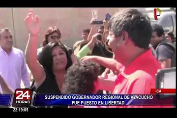 PJ deja en libertad a ex gobernadores regionales de Iquitos y Ayacucho
