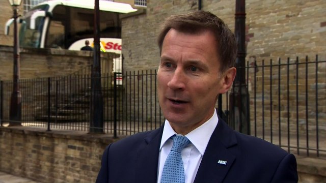 Jeremy Hunt promises fairer NHS funding