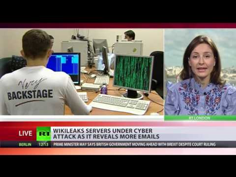 Cyber deadlock? WikiLeaks servers under targeted DoS attack since latest DNC leaks