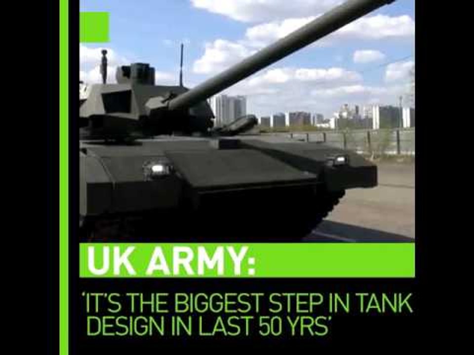 British military intelligence hails Russia’s Armata tank as revolutionary - leaked internal paper