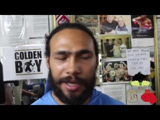keith thurman a day at the gym with one time full video - esnews @thebadgerlmc