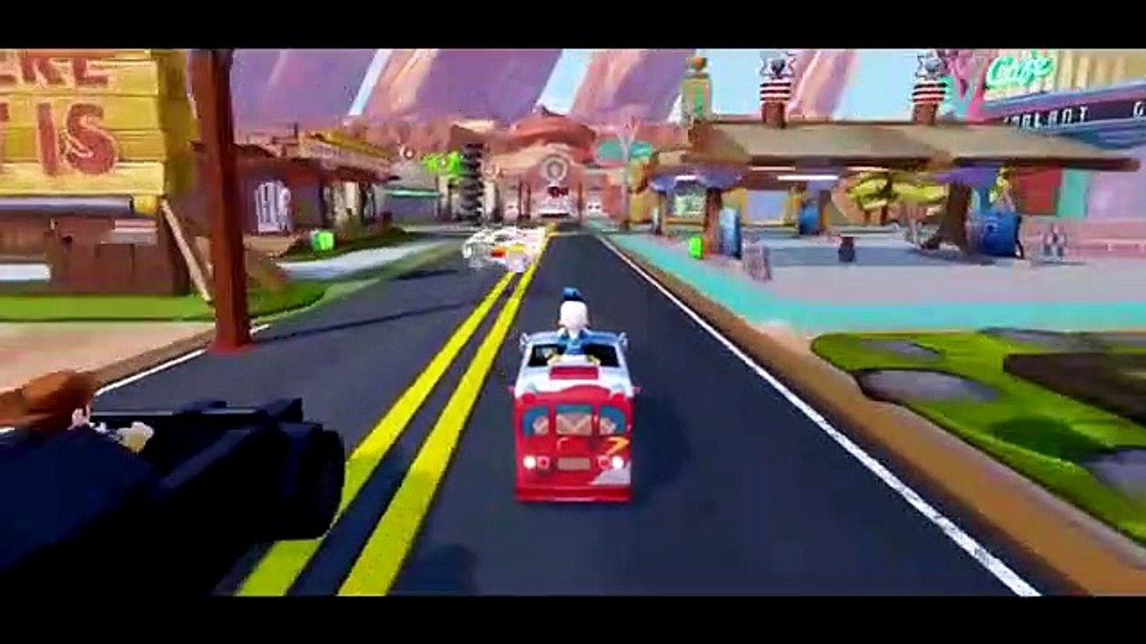 Дональд Дак и Ковбой Вуди & Молния Маквин , веселый мультик игра дл детей