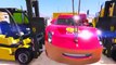 Молния Маквин & Спайдермен & Цветные Машины веселые гонки , интересный мультик игра для детей