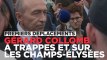 Gérard Collomb en déplacement à Trappes et sur les Champs-Élysées