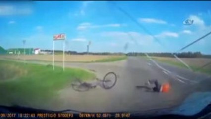 Bir Anda Yola Çıkınca Kaza Kaçınılmaz Oldu