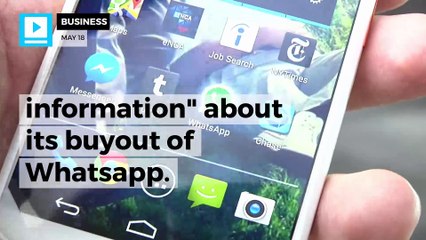 EU fines Facebook$122M for 'misleading' Whatsapp deal