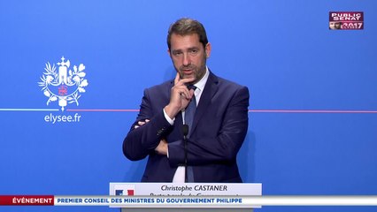 REPLAY. Conférence de presse de Christophe Castaner - Premier conseil des ministres