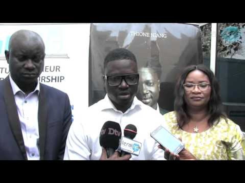Thione Niang Conference de presse ISEG