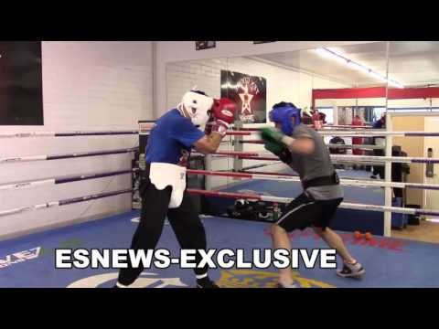 brandon rios light on his feet looking great sparring EsNews Boxing