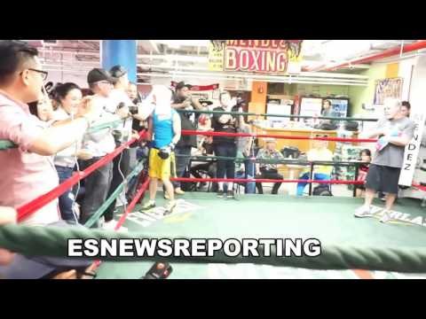 zou shiming of china gets ready for first usa fight EsNews Boxing