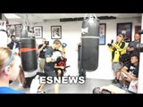 Vasyl Lomachenko Got Them Hands Working The Heavybag EsNews Boxing