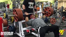 Dallas McCarver's Chest & Arms Workout with Heavy Straight Sets at Golds Gym