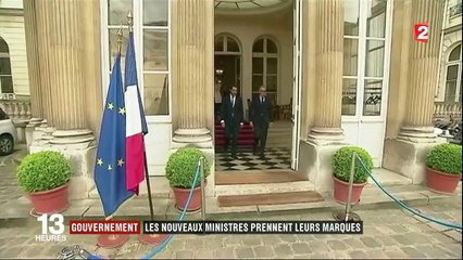 Gouvernement : les nouveaux ministres prennent leurs marques