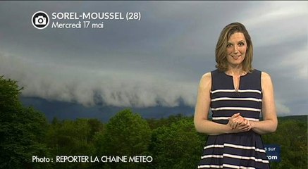 Impressionnant arcus en région parisienne hier