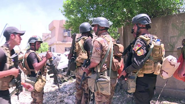 القوات العراقية تواصل تقدمها في غرب الموصل