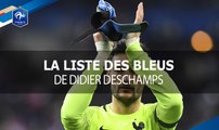 La liste des joueurs pour France-Paraguay, Suède-France et France-Angleterre