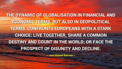 Jose Manuel Barroso Quotes #2