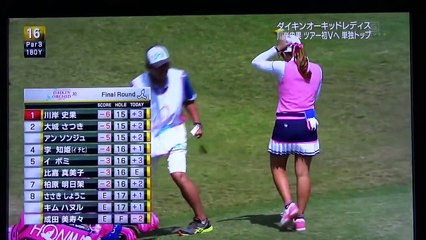 【イ・ボミ】ペロリゴルフ（2017ダイキンオーキッドレディス）