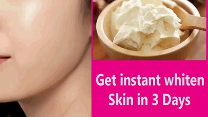 Download Video: How to make  face & Skin Whitening within 7 days l Miracle Formula world’s best skin whitening face pack