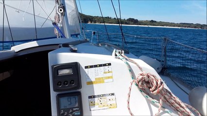 Sortie sur le voilier Eolia CALIN le 31 août 2016 entre Lorient et Groix