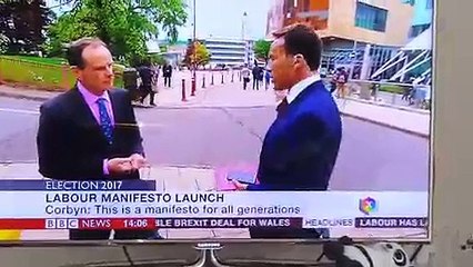 Reporter Slapped On Air For Touching Woman