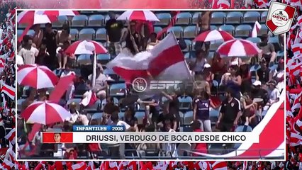 DRIUSSI VERDUGO DE BOCA DESDE CHICO - River Plate