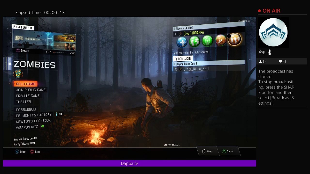 Black opps 3 zombies KINO DER TOTEN #jbdappa (55)