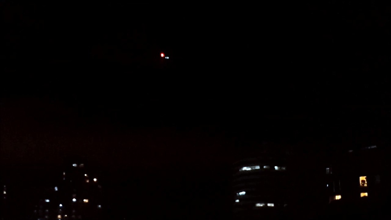 Hélicoptère police nuit Bogota