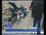 غرفة الأخبار | مصرع 5 وإصابة 38 في انقلاب أتوبيس على الطريق الصحراوي ببني سويف