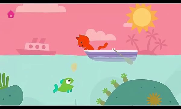 Sago Mini Ocean Swimmer | Cartoon game for kids | TOP BEST APPS FOR KIDS - TV
