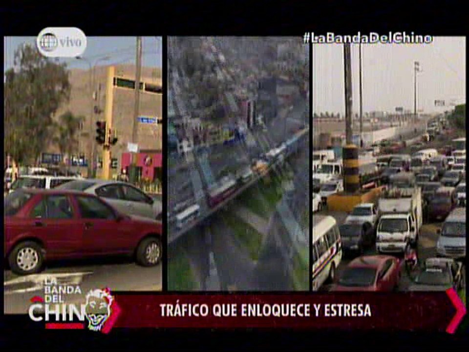 Nota de Manuela Camacho - Trafico que enloquece y estresa