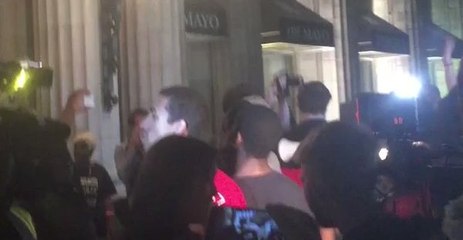 Protesters Gather in Tulsa After Cop Who Shot Terence Crutcher Found Not Guilty