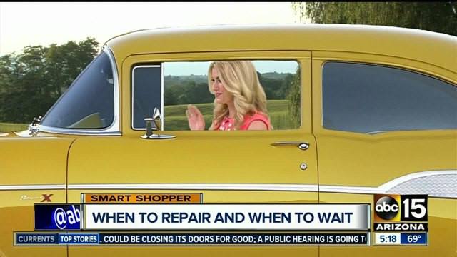 When to repair, when to wait with car problems