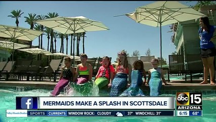 Mermaids make a splash in Scottsdale
