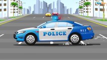 СБОРНИК: Полицейская Машина и Пожарная Машина Авария Мультфильм про Машинки Видео для детей