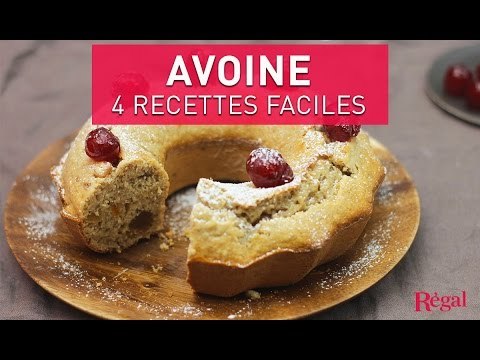 Flocons d'avoine : 4 recettes faciles | regal.fr
