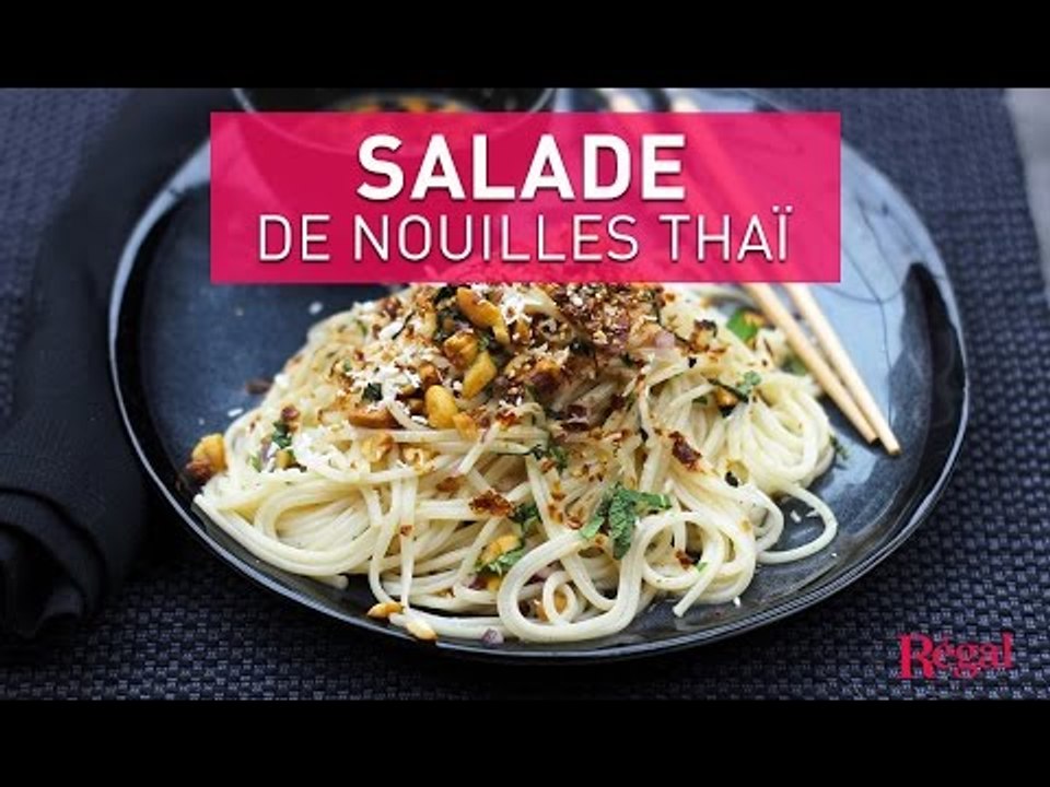Salade de nouilles udon & sauce asiatique | regal.fr